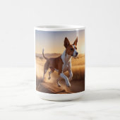 Basenji Elegant Coffee Mok (Center)