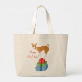 Basenji en Cadeaus Canvas tas (Achterkant)
