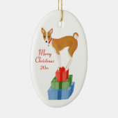 Basenji en Cadeaus Ornament (Rechts)