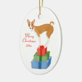 Basenji en Cadeaus Ornament (Links)