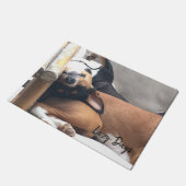 Basenji en luie dagen! deurmat (Schuin)