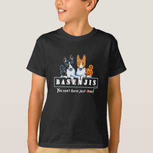 Basenji enkel t-shirt