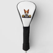Basenji Halloween - Halloween Basenji Golfheadcover (Voorkant)