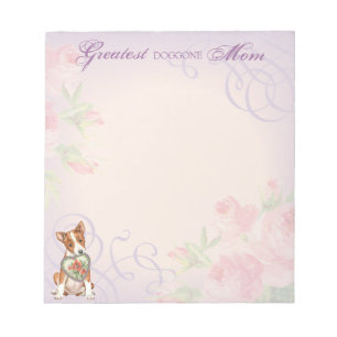 Basenji Heart mama Notitieblok