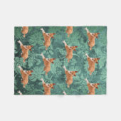 Basenji hond  fleece deken (Voorkant (Horizontaal))