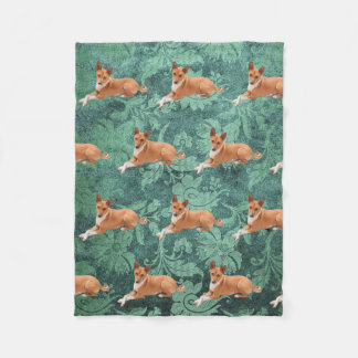 Basenji hond  fleece deken