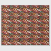 Basenji Hond Kerstfeest Cadeaupapier (Vlak)