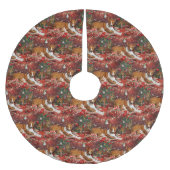 Basenji Hond Kerstfeest Kerstboom Rok (Voorkant)