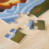 Basenji Honden Pompoen Halloween Grappig Legpuzzel (Zijkant)