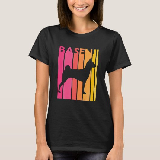 Basenji Hondenliefhebber Gift  Basenji Dog T-shirt (Voorkant)