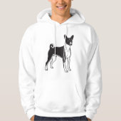 Basenji Hoodie (Voorkant)