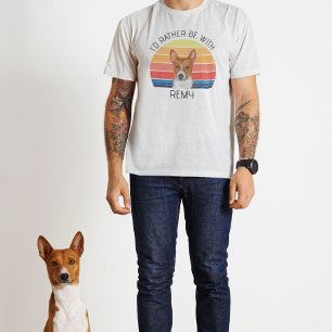 Basenji ik zou eerder met persoonlijke naam zijn t-shirt