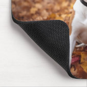 Basenji in Herfst laat Herfst inspireren Muismat (Hoek)