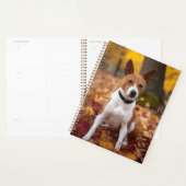 Basenji in Herfst laat Herfst inspireren Planner (Display)