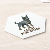 Basenji Kartonnen Onderzetters (Schuin)