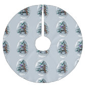 Basenji Kerstmis Kerstboom Rok (Voorkant)