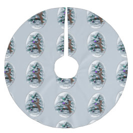 Basenji Kerstmis Kerstboom Rok