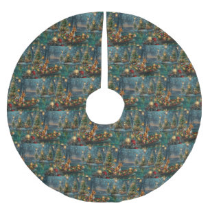 Basenji Kerstvakantie Kerstboom Rok