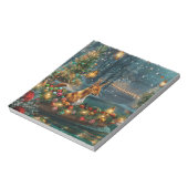 Basenji Kerstvakantie Notitieblok (Linkerzijde)