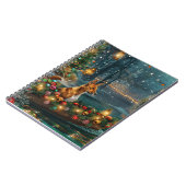 Basenji Kerstvakantie Notitieboek (Linkerzijde)