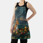 Basenji Kerstvakantie Schort (Insitu)