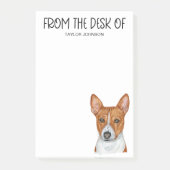 Basenji liefhebber post-it® notes (Voorkant)