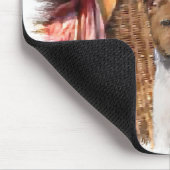 Basenji-liefhebbers kunstcadeaus muismat (Hoek)