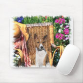 Basenji-liefhebbers kunstcadeaus muismat (Met muis)