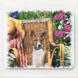 Basenji-liefhebbers kunstcadeaus muismat