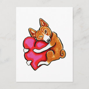 Basenji Love Briefkaart