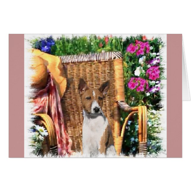 Basenji Lovers Art Gifts (Voorkant Horizontaal)