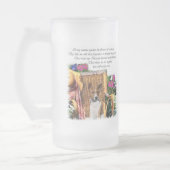 Basenji Lovers Art Gifts Matglas Bierpul (Links)