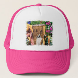 Basenji Lovers Art Gifts Trucker Pet