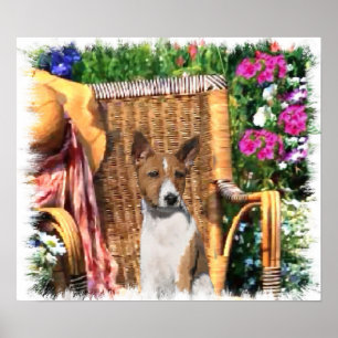 Basenji Lovers Art Print