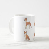 Basenji Magic Koffiemok (Voorkant links)