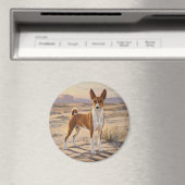 Basenji Magneet (Insitu (Vaatwasser))