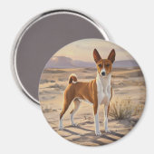 Basenji Magneet (Voorkant / Achterkant)