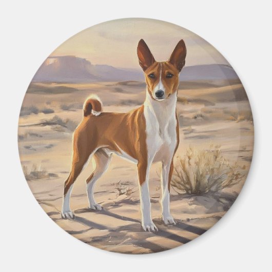 Basenji Magneet (Voorkant)