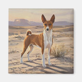 Basenji Magneet (Voorkant)