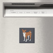Basenji Magneet (Insitu (Vaatwasser))