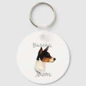 Basenji mam 2 sleutelhanger (Voorkant)