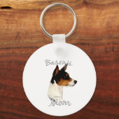 Basenji mam 2 sleutelhanger (Voorkant)