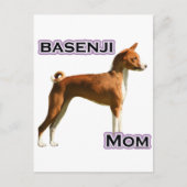 Basenji Moeder 4 Briefkaart (Voorkant)