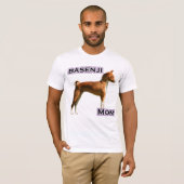 Basenji Moeder 4 T-shirt (Voorkant volledig)