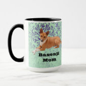 Basenji Moeder Hond  Mok (Links)