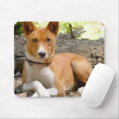 Basenji Mousepad Muismat (Met muis)