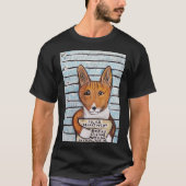 Basenji Mugshot T-Shirt (Voorkant)