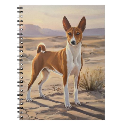 Basenji Notitieboek (Voorkant)