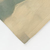 Basenji op het strand, zomercadeau voor hondenlief fleece deken (Hoek)