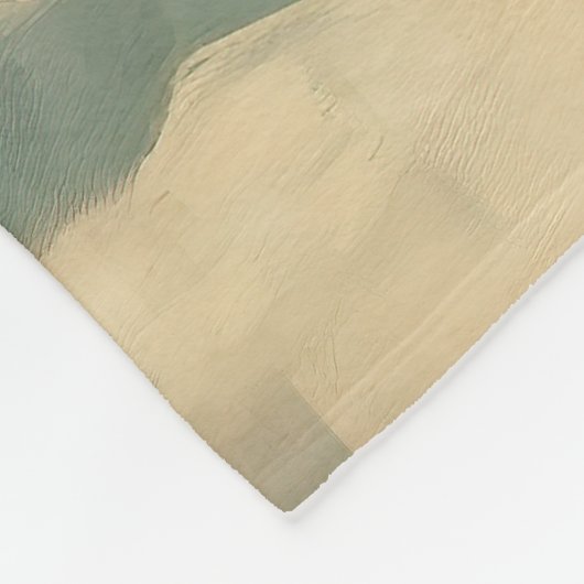 Basenji op het strand, zomercadeau voor hondenlief fleece deken (Hoek)